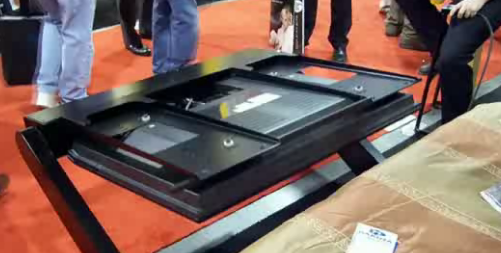 Would You Want a Motorized TV Under Your Bed? Would You Want a Motorized TV Under Your Bed?